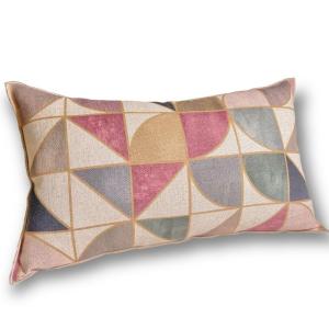 COJIN LINO GEO COLOURS BORDADO