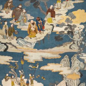 TELA LINO PAISAJE OKAYAMA 1