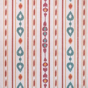 TELA LINO COORDINADO IKAT BALI TEJA