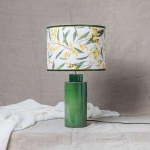 pantalla para lampara tela mimosas