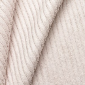 Tela de pana tapicería en beige.