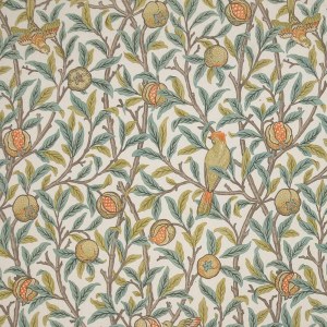 Tela Morris Granadas Azul