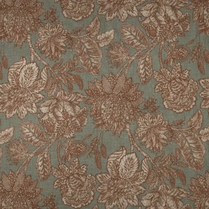 CARACTERÍSTICAS Ancho: 1.40 m. Composición: Lino y viscosa. Cuidado: Lavar en agua fría, aunque se puede lavar en lavadora puede encoger y la viveza en los tonos del estampado puede sufrir deterioros. Uso: tapicería y confección.