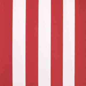 Tela Rayas Rojo Blanco