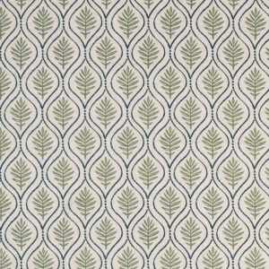 Tela Hojas Palmera Verde