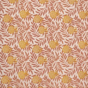 Tela Lino Granadas Silvestres