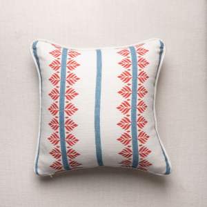 COJIN LINO INDIANO ROJO