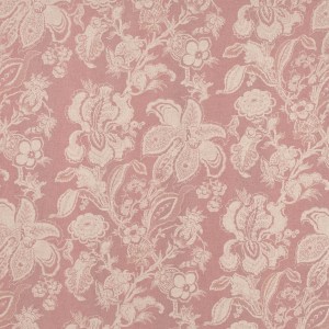 Tela Lino Camelia Rosa