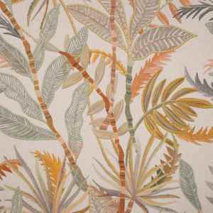 Tela Lino Palmeral Ocre